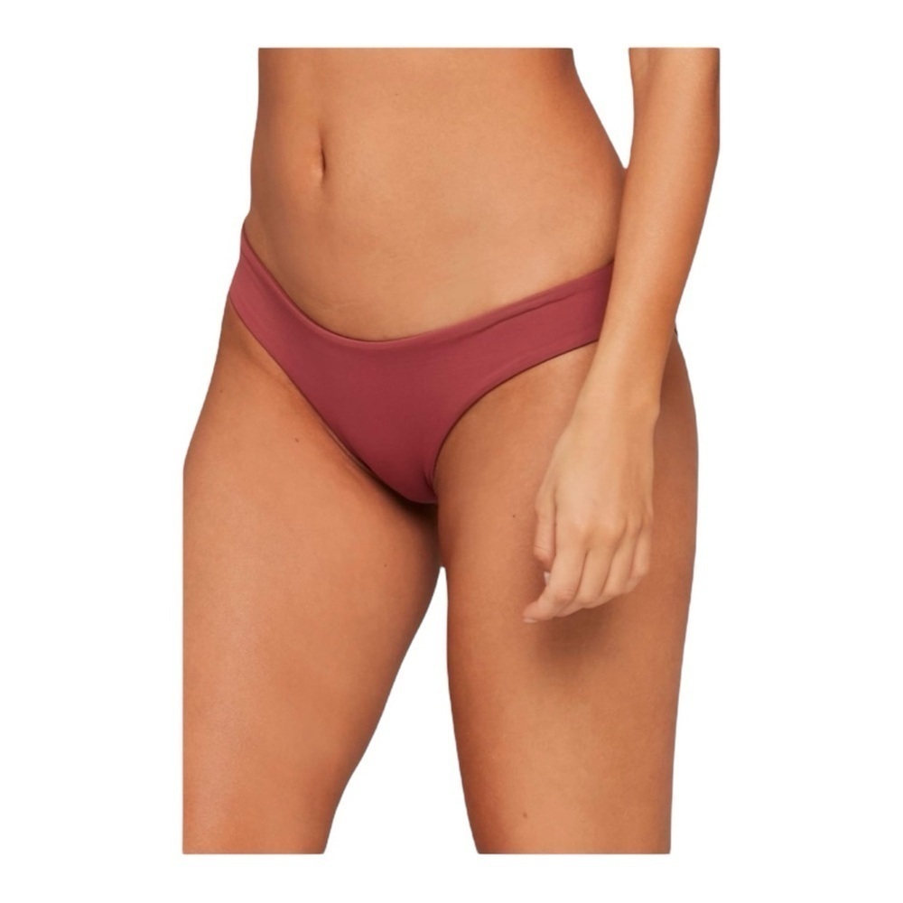 L*Space Sandy Bikini Bottom in Currant NWOT